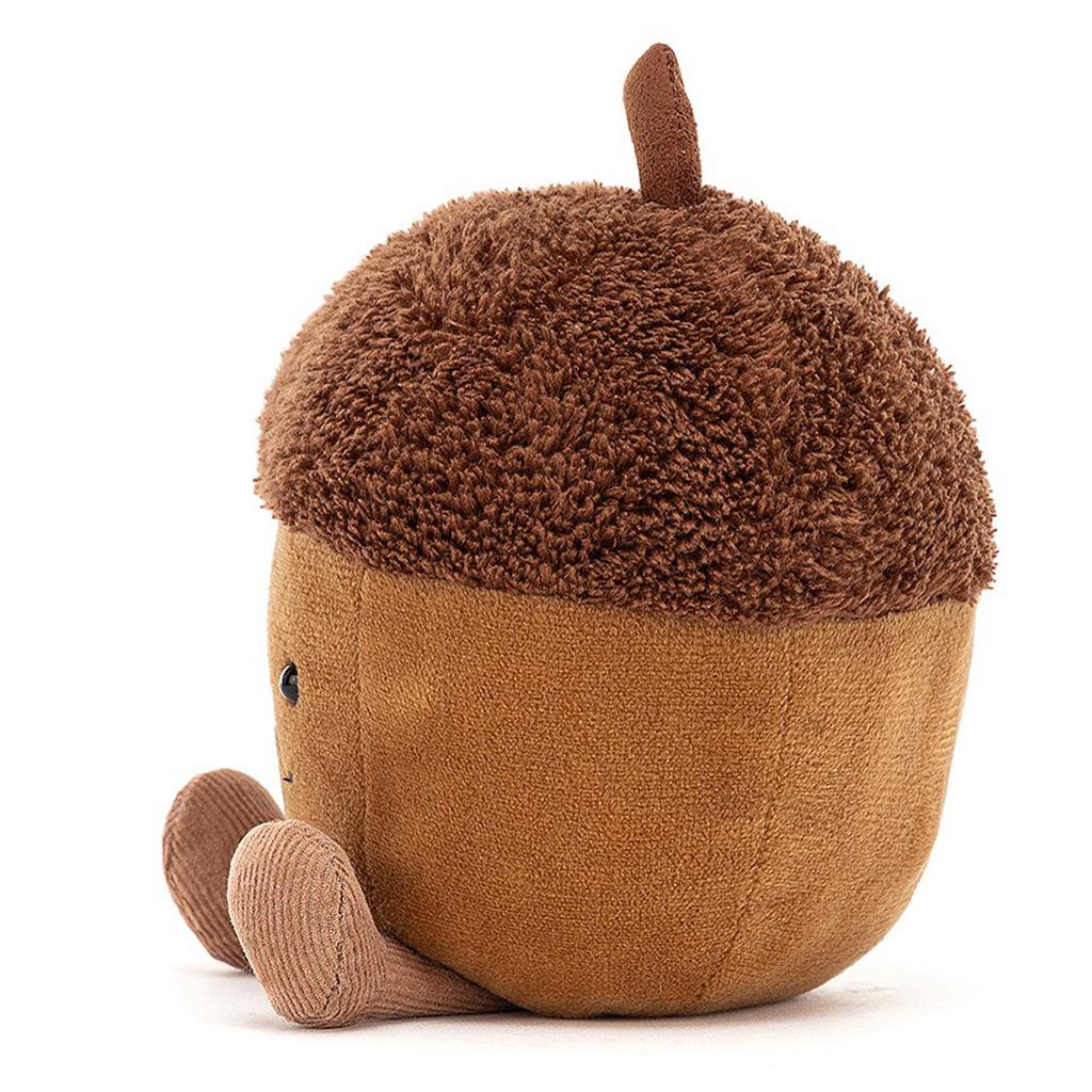 Cuddly amuseable acorn