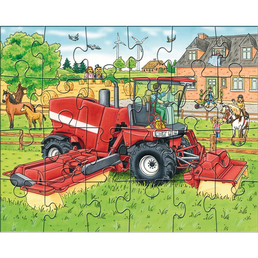 Puzzle: tractor and co