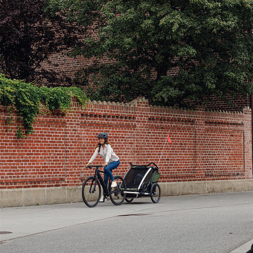 Remorque pour bicyclette cabine 2