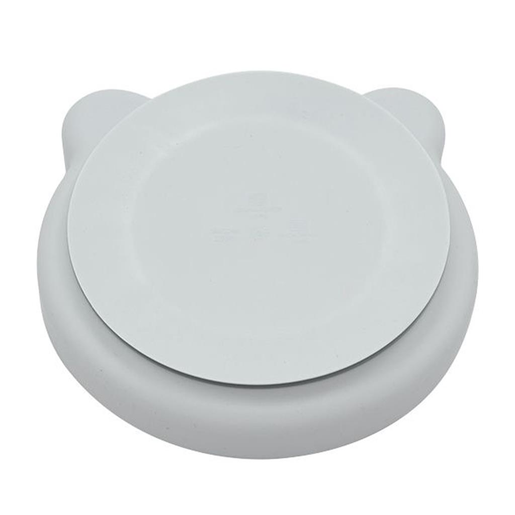 Plate with suction cup (bear)