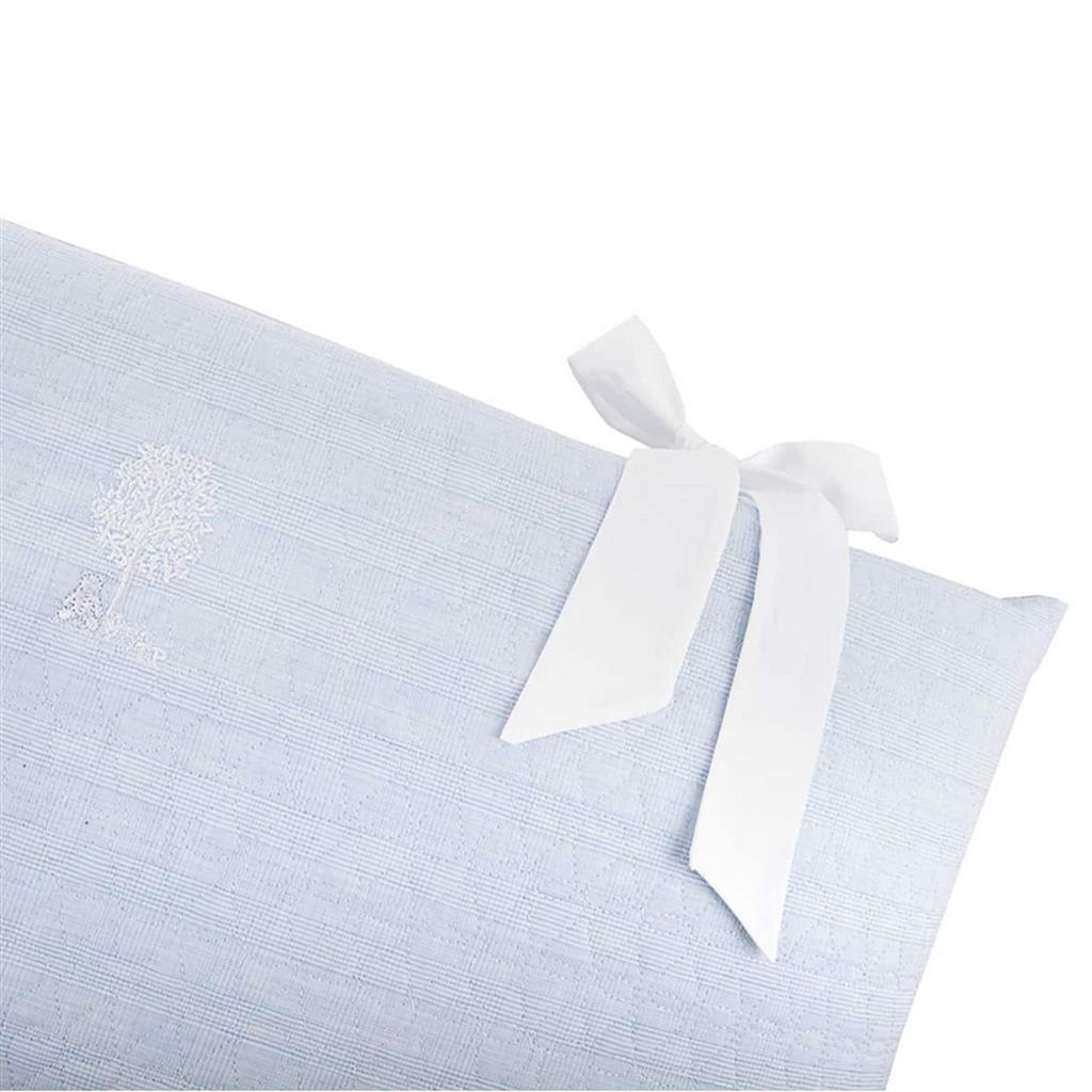 Chauffe-lit (70cm) bleu doux