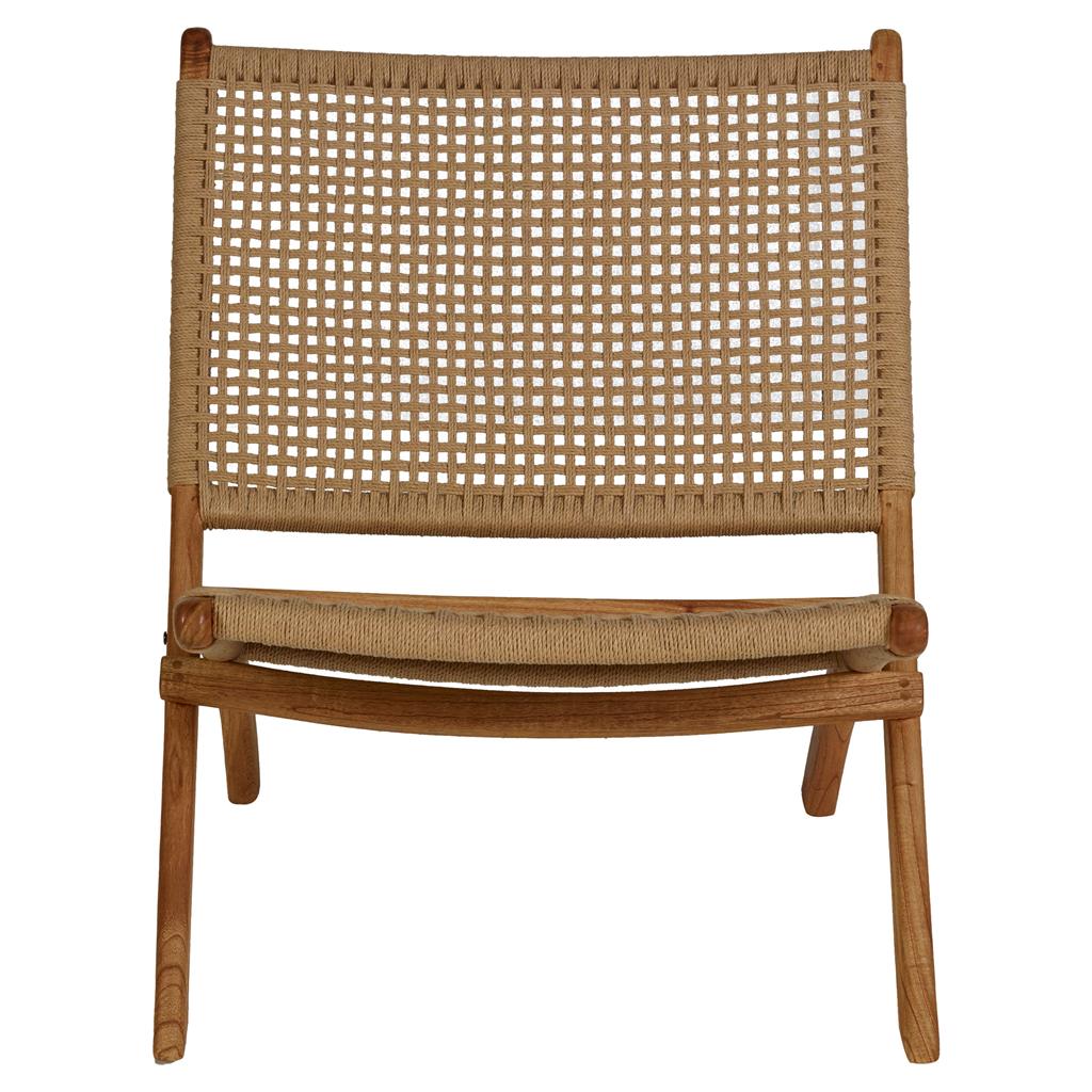 Lounge chair (folding) loom rope