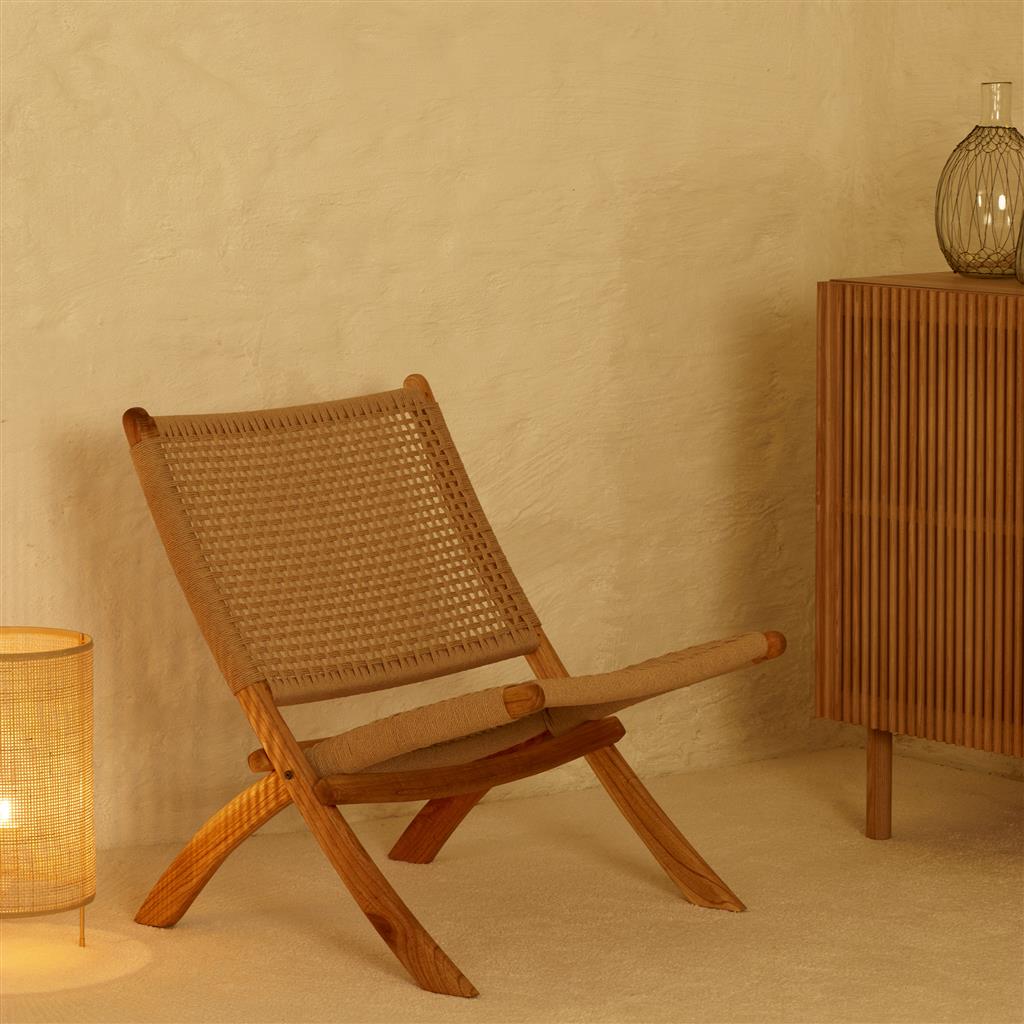 Lounge chair (folding) loom rope