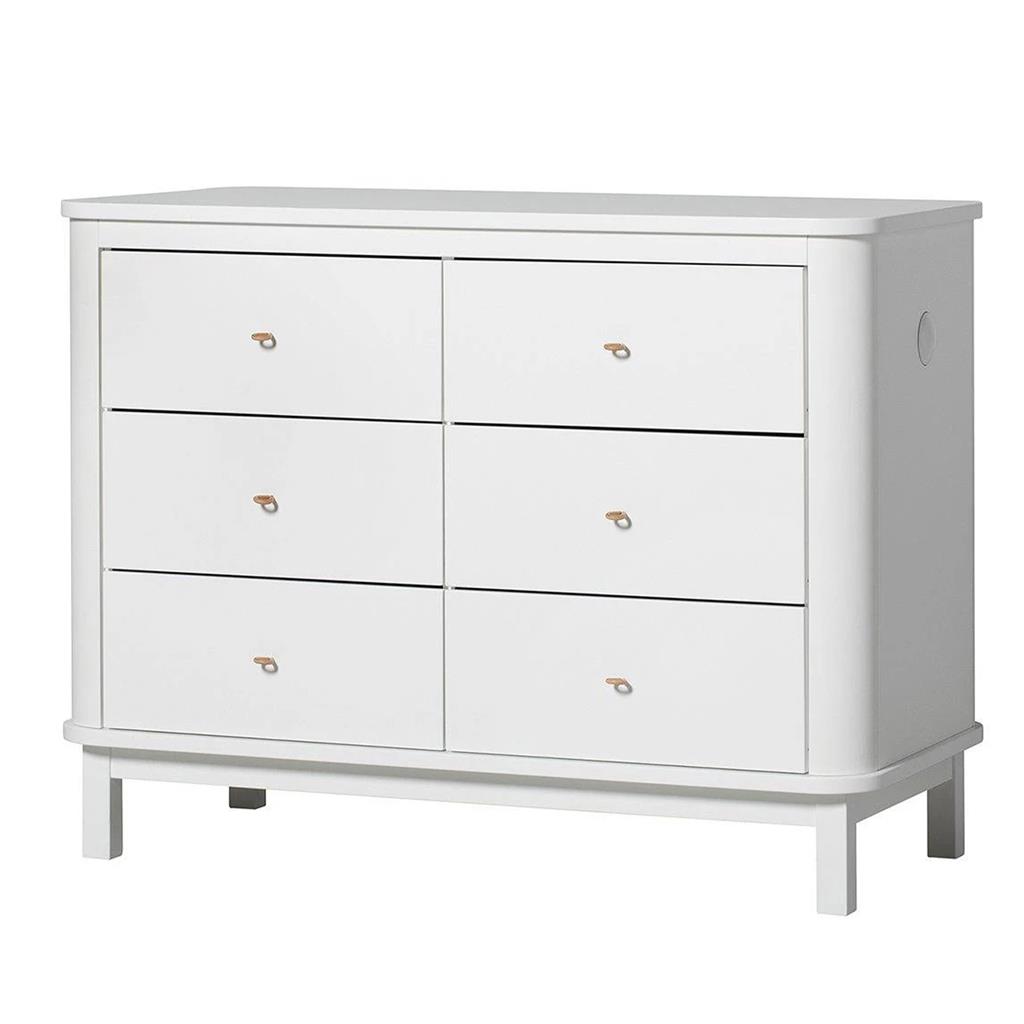 Commode 6 laden (wit)