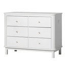 Dresser 6 drawers (white)