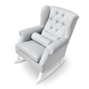 Fauteuil à bascule gris sans fin