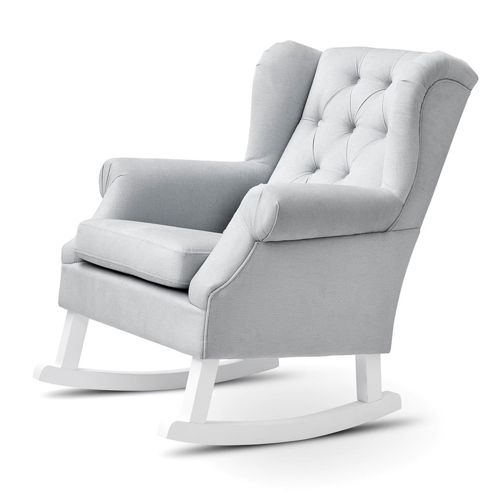 Fauteuil à bascule gris sans fin