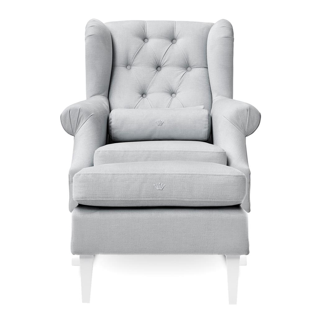 Fauteuil à bascule gris sans fin