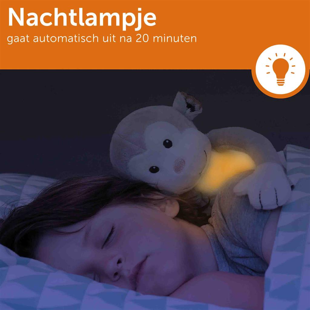 Night light cuddly toy Max