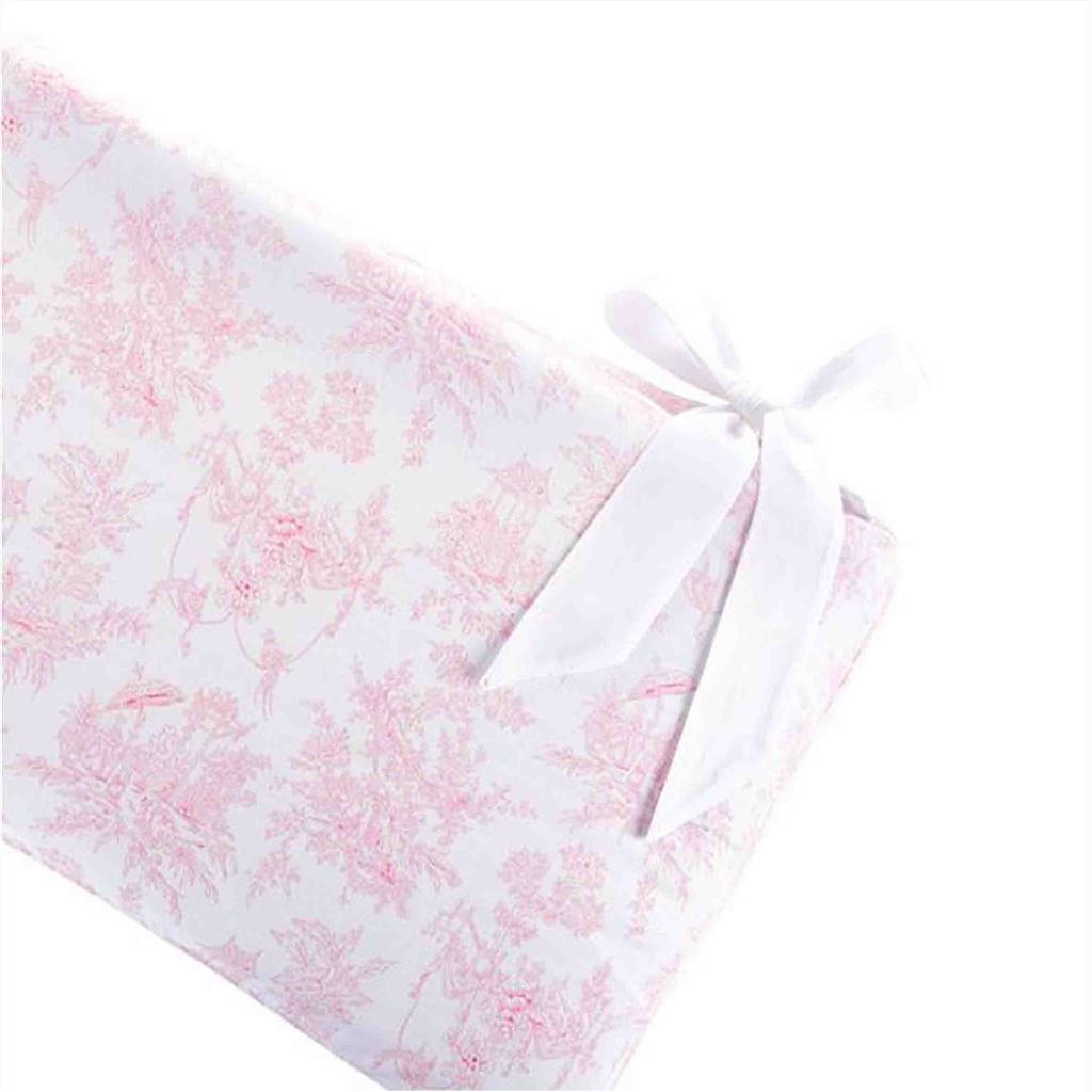 Cadre de lit 60cm rose tendre