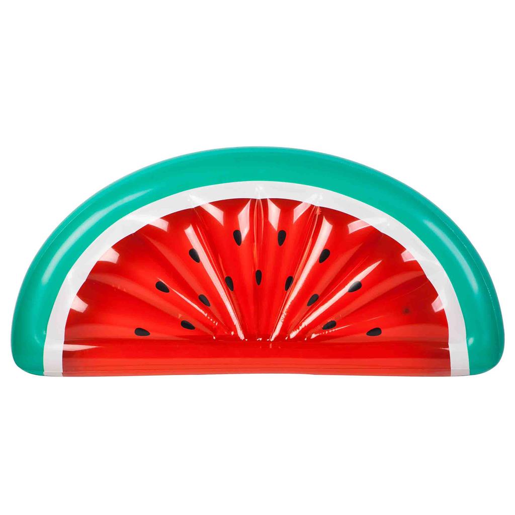 Luchtmatras luxe lie-on float watermelon