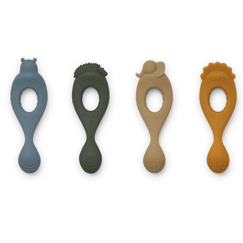 Spoons (silicone, 4 pieces) Liva