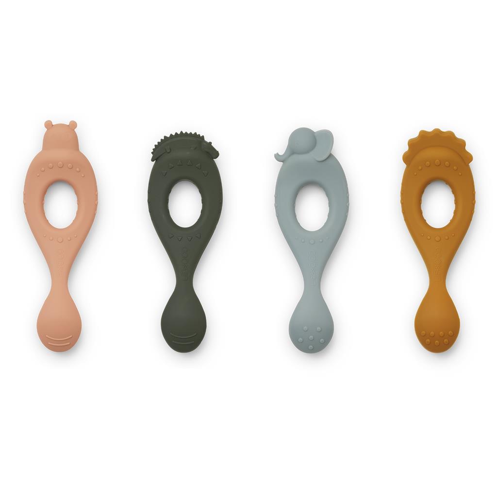 Spoons (silicone, 4 pieces) Liva