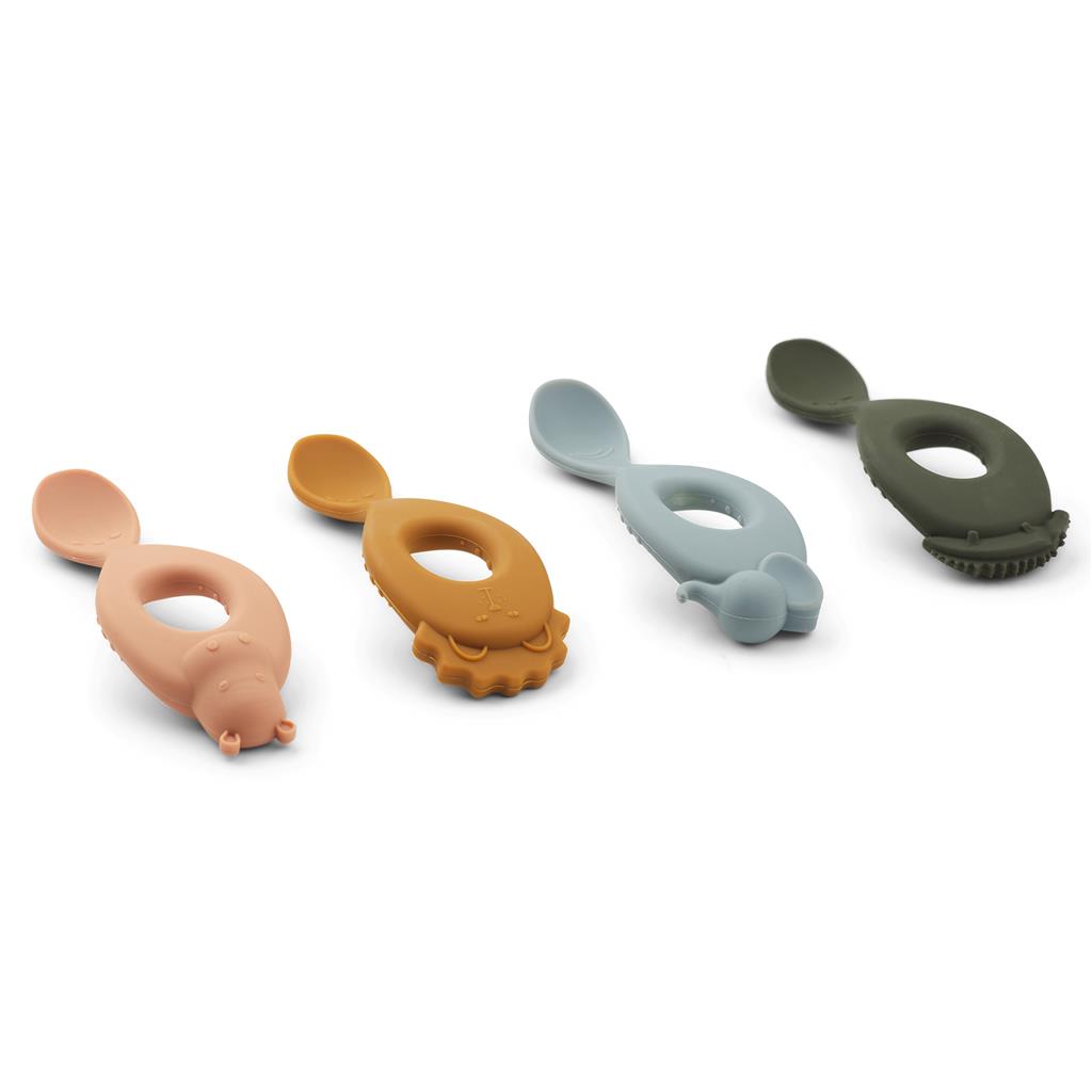 Spoons (silicone, 4 pieces) Liva