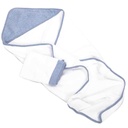 Serviette de bain + flanelle