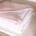 Serviette de bain + flanelle