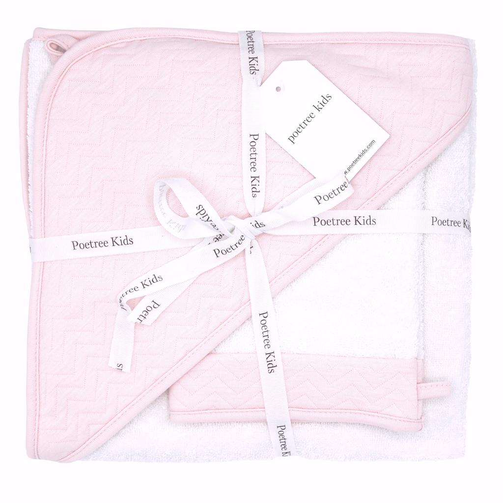 Serviette de bain + flanelle