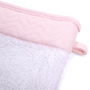 Serviette de bain + flanelle