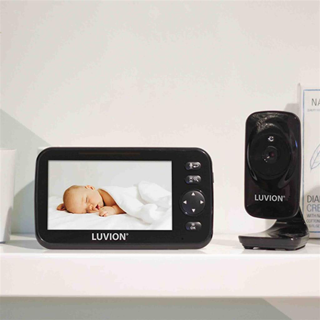 Moniteur vidéo pour bébé icon deluxe (édition noire)