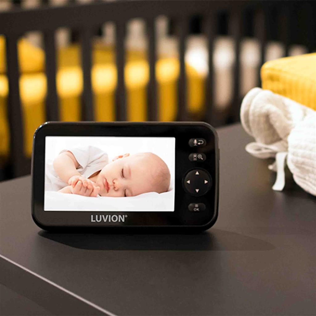 Moniteur vidéo pour bébé icon deluxe (édition noire)