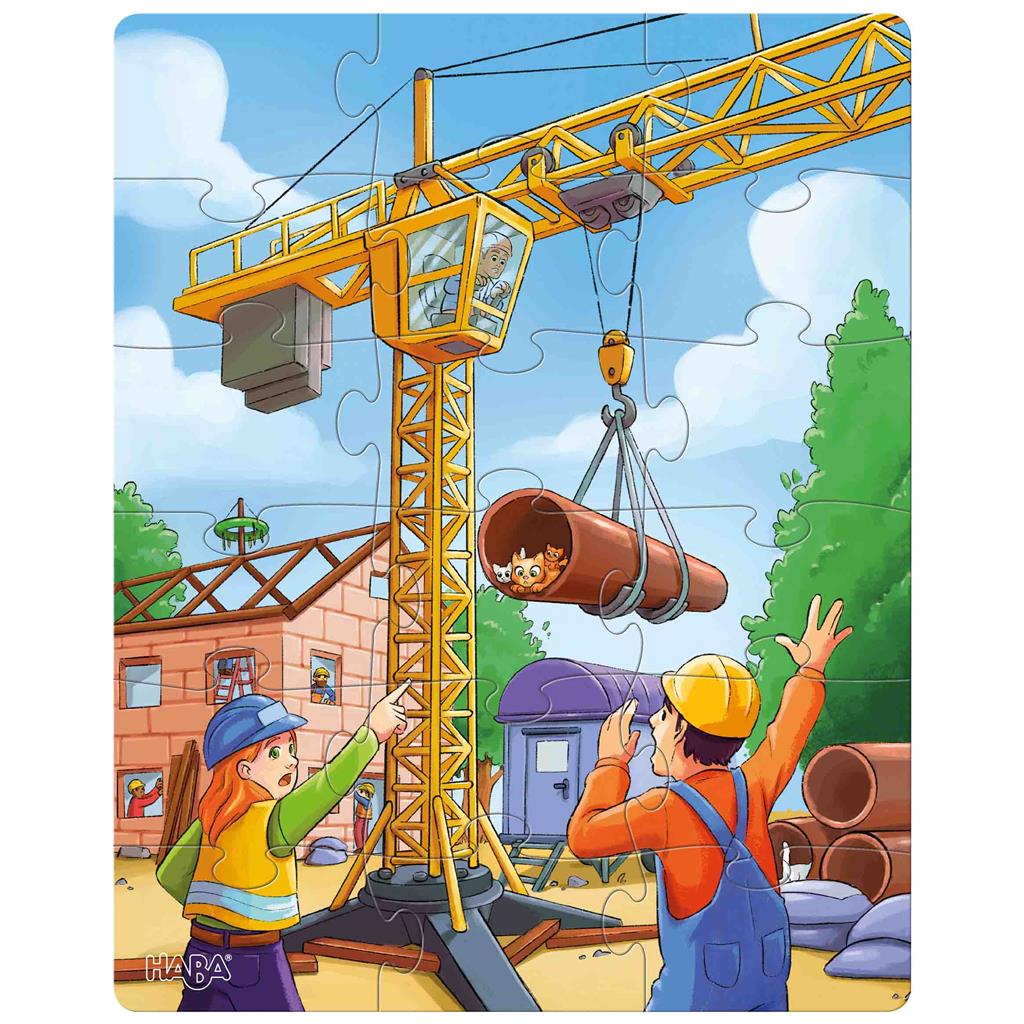 Puzzles: construction vehicles