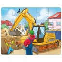 Puzzles: construction vehicles