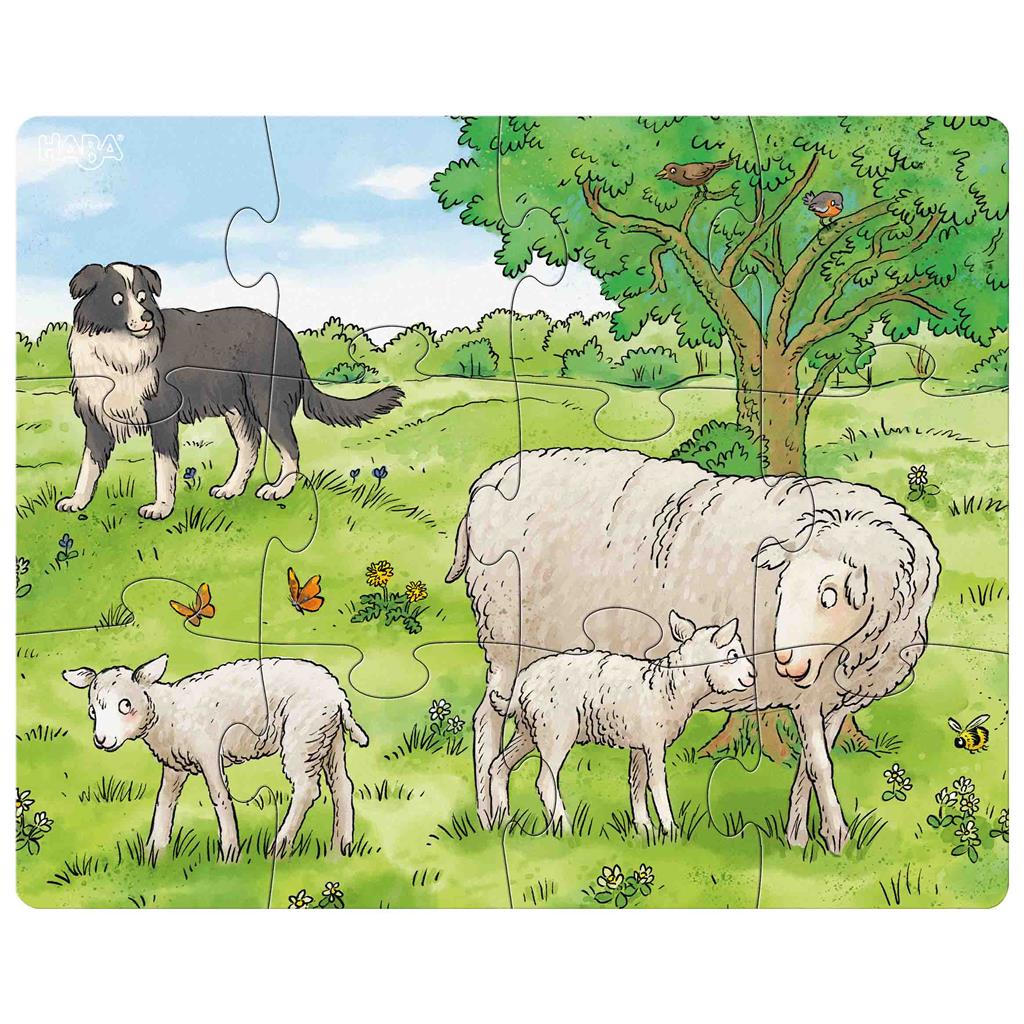 Puzzles : jeunes animaux de la ferme