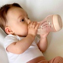 S-shaped feeding bottle (170ml, natural)