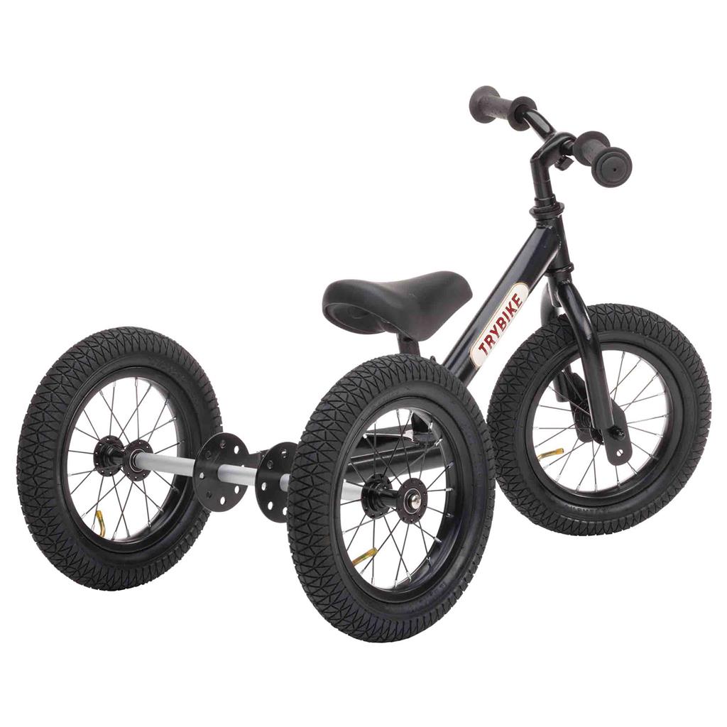 Trike kit (black tires) for balance bike