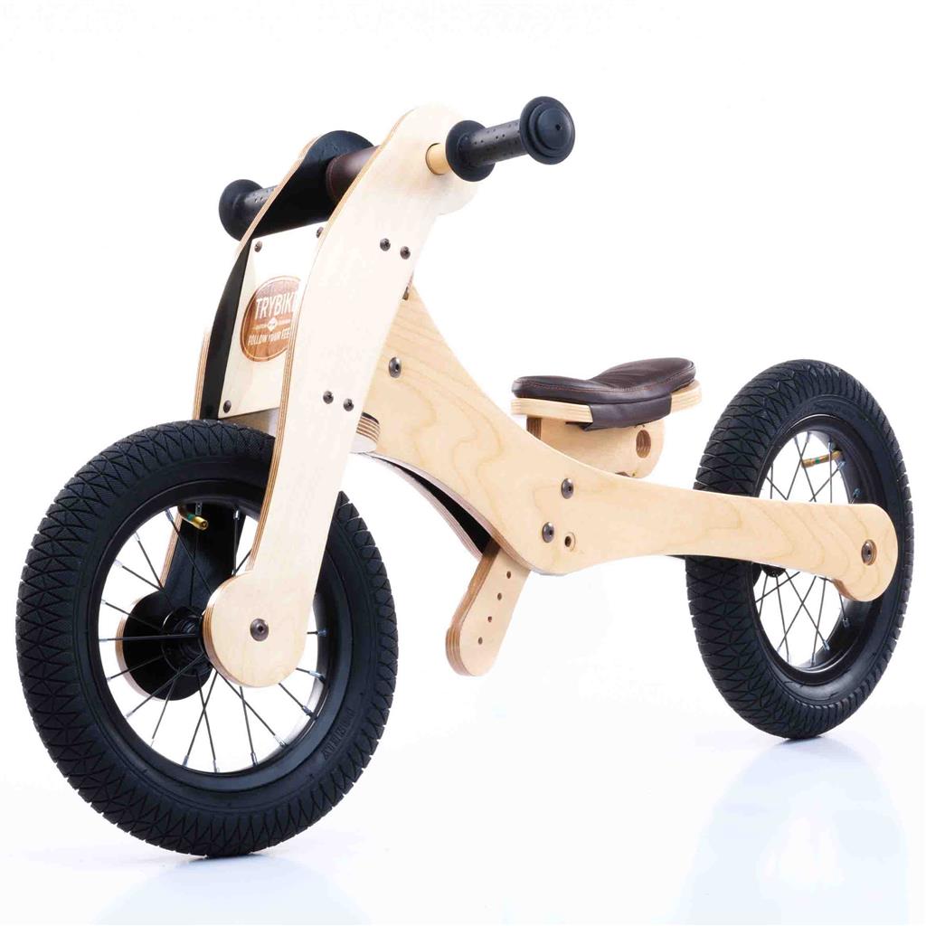 Balance bike 2-in-1 (wood)