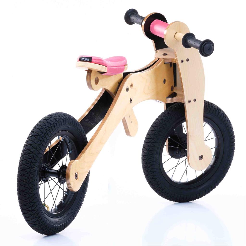 Balance bike 2-in-1 (wood)