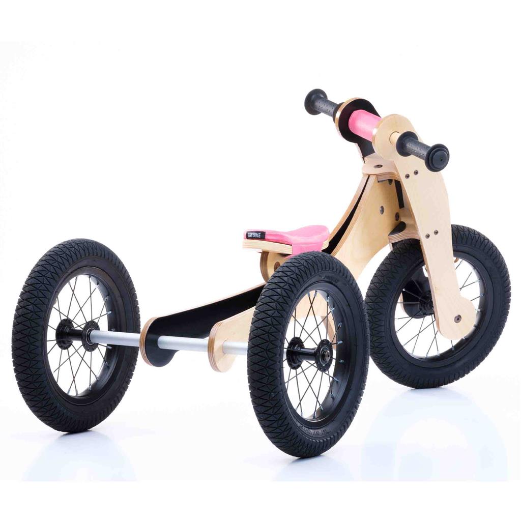 Balance bike 2-in-1 (wood)