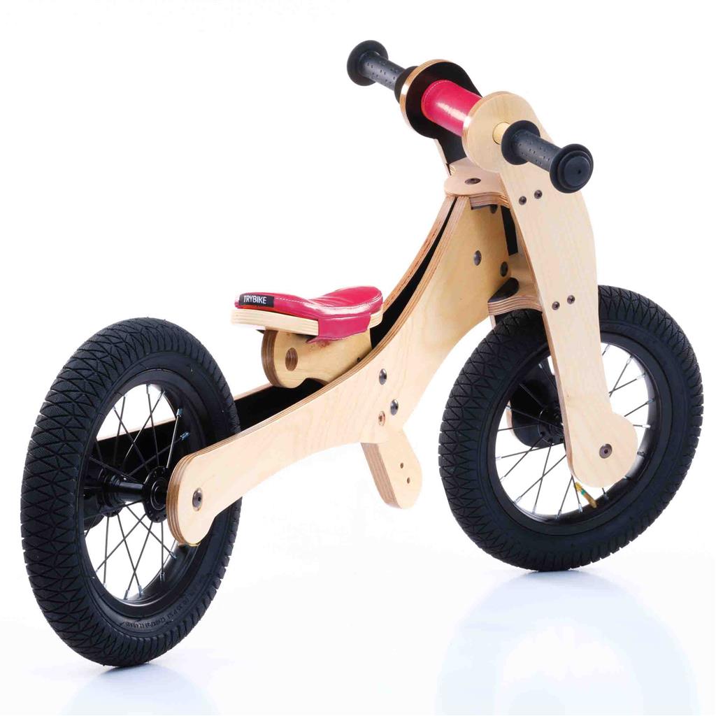 Balance bike 2-in-1 (wood)