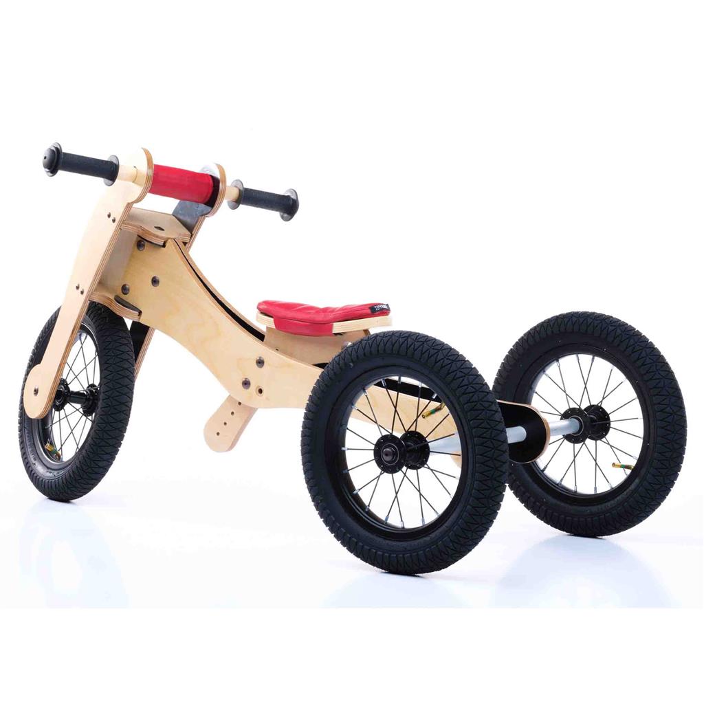 Loopfiets 2-in-1 (hout)