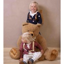 Teddybeer (zittend, 76cm)