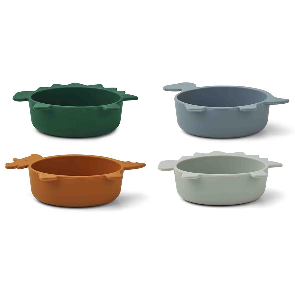 Bowl (silicone, 4-pack) Iggy