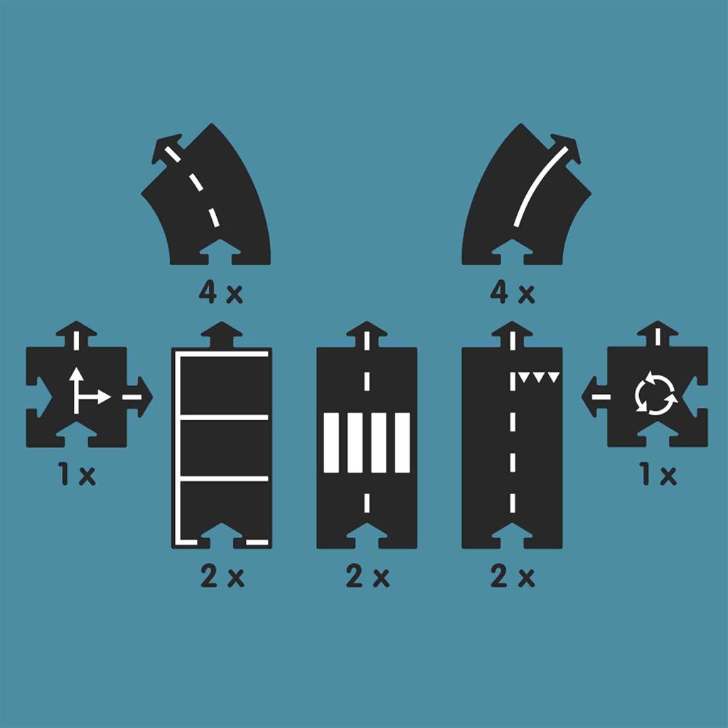 Car track express way (16-piece)