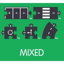 Car track mixed extension set (8-piece)