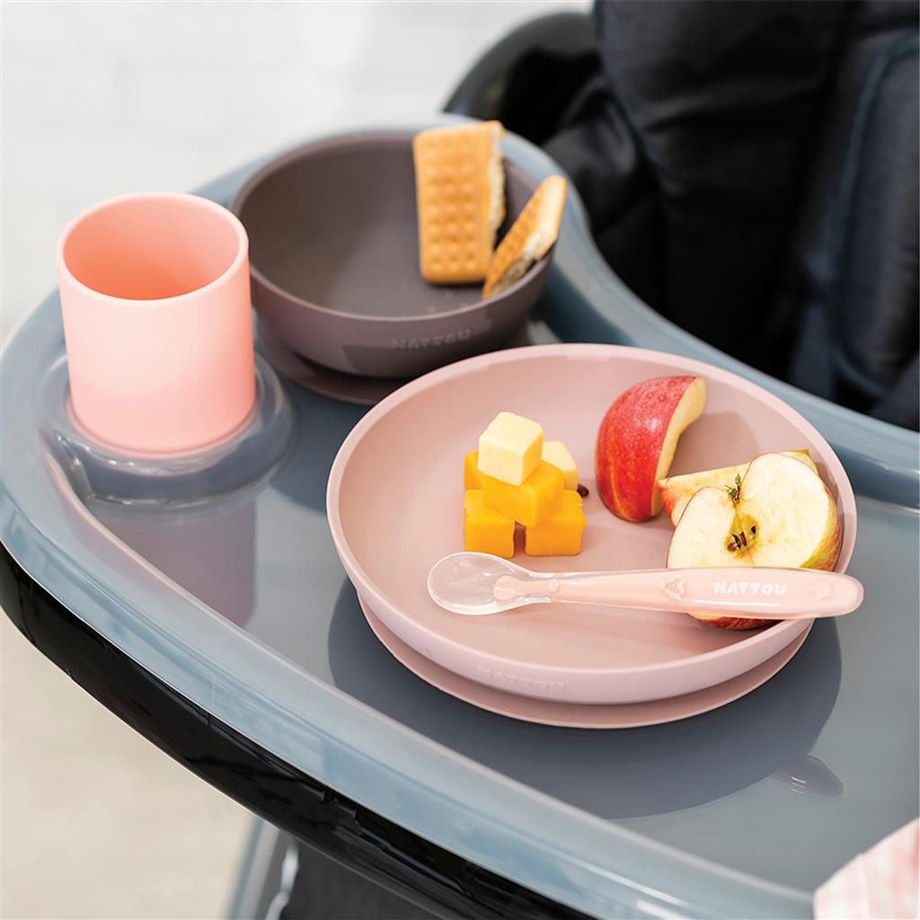 Dining set (silicone, 4-piece)