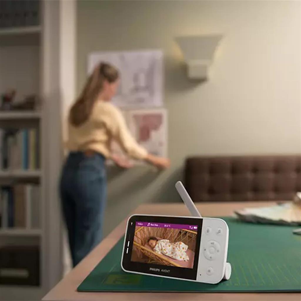 Moniteur vidéo pour bébé SCD921/21 wifi Philips