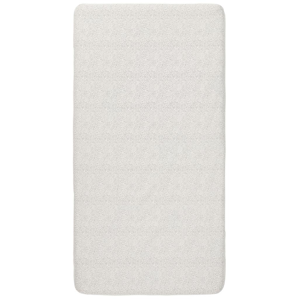 Fitted crib sheet tiny dot