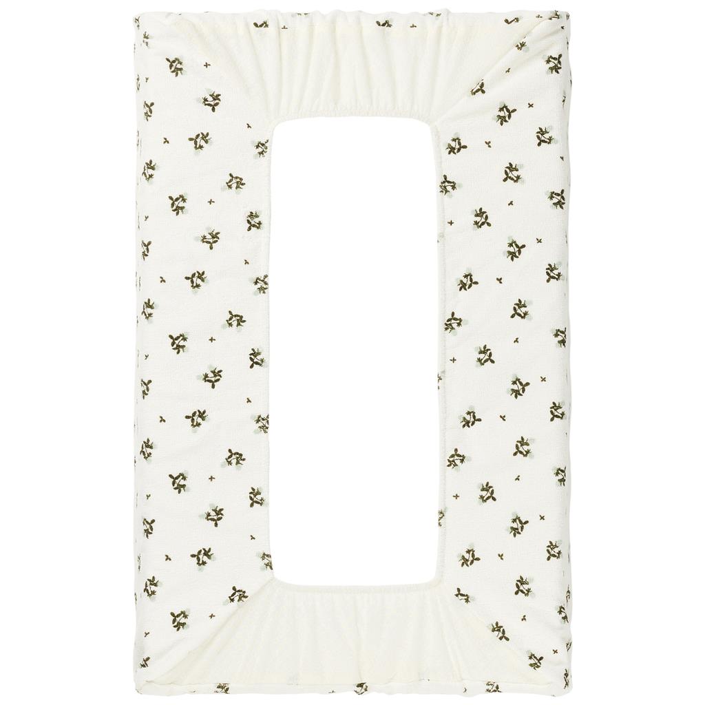 Laundry pillow cover blooming clover