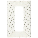 Laundry pillow cover blooming clover