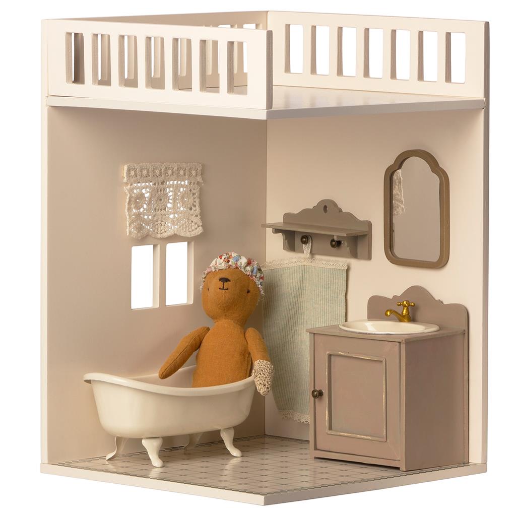 Extension dollhouse for mouse (bathroom)