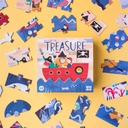 Puzzel discover the treasure