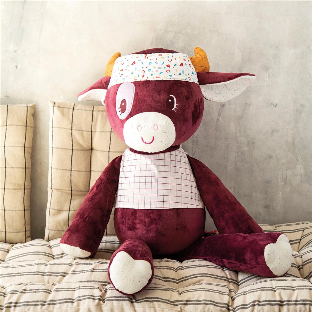 Rosalie vache en peluche extra large