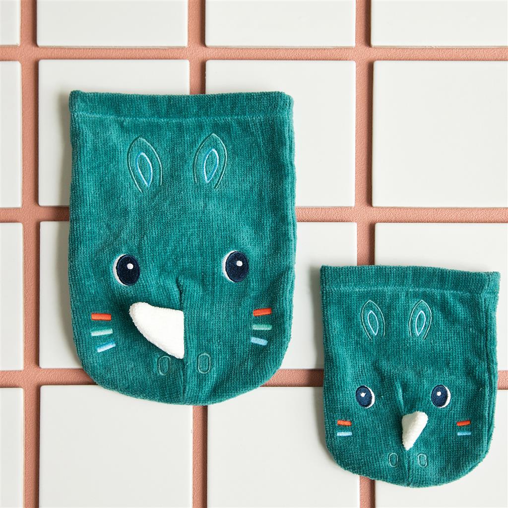 Hand puppet washing gloves set Marius