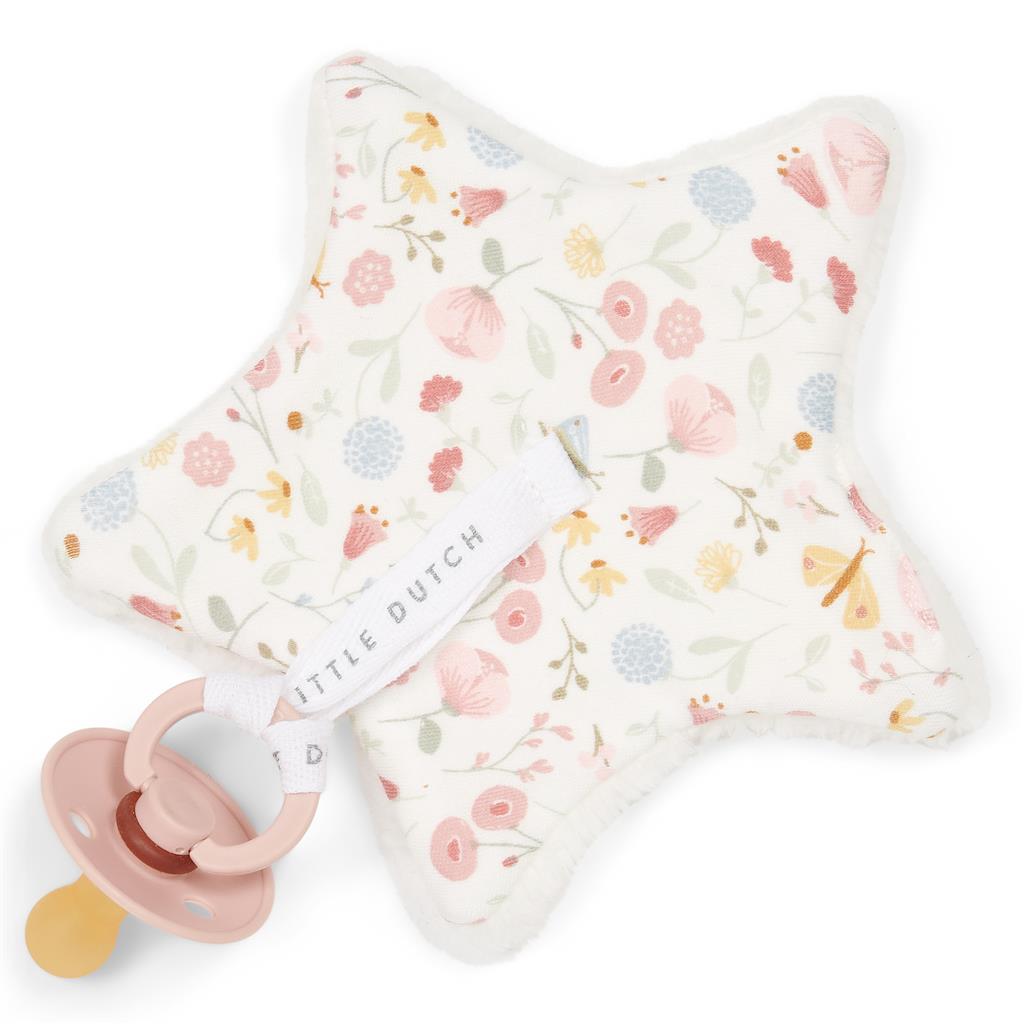 Pacifier cloth flowers&butterflies