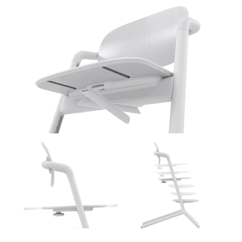 Chaise de salle à manger lemo 4-in-1