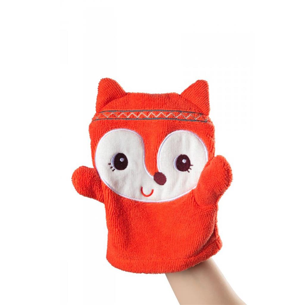 Hand puppet washcloths Alice